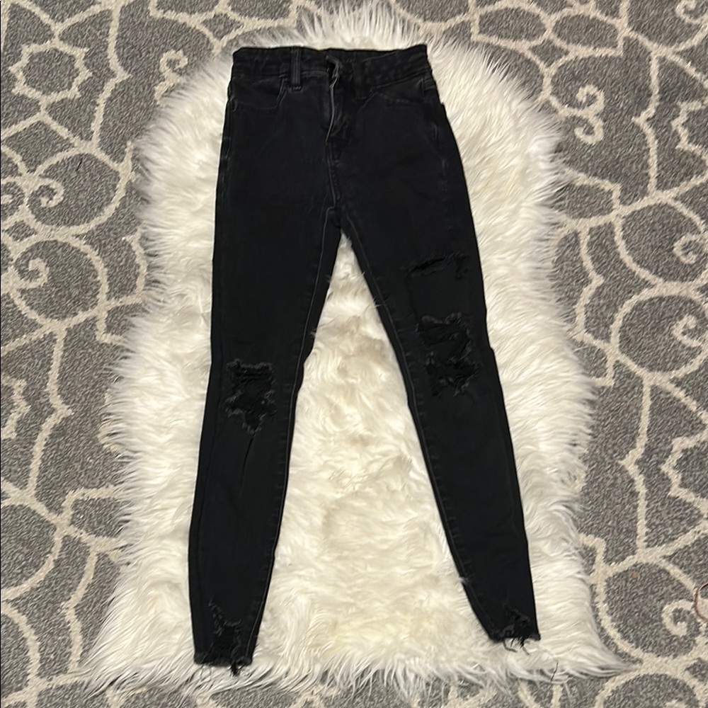 American Eagle Outfitters Black Skinny Jeans